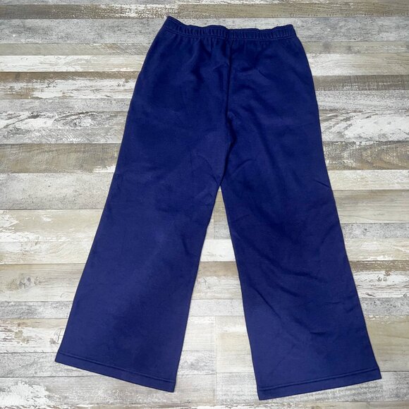 NWT Fabletics Women's Cozy Fleece Wide Leg Sweatpant Navy Size L - Picture 7 of 8
